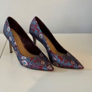 Gianni Bini Brocade Heels 8.5